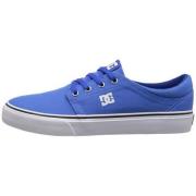 DC Shoes Herr Låg Topp Skate Skor Royal/Vit Blue, Herr