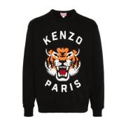 Kenzo Stiliga Herr Sweatshirts Kollektion Black, Herr