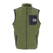 Nike Therma-fit Polar Fleece Vest Ärmlös Green, Herr