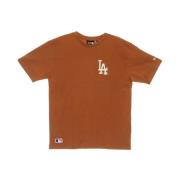 New Era MLB Stor Logo Tee Losdod Toffee Brown, Herr