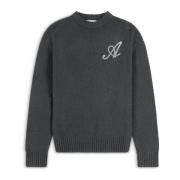 Axel Arigato Beyond Signature Sweater Gray, Herr