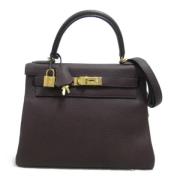 Hermès Vintage Pre-owned Laeder handvskor Brown, Dam