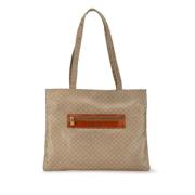 Celine Vintage Pre-owned Tyg totevskor Beige, Dam