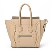 Celine Vintage Pre-owned Laeder celine-vskor Beige, Dam