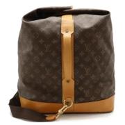 Louis Vuitton Vintage Pre-owned Tyg louis-vuitton-vskor Brown, Dam