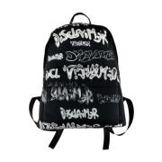 Disclaimer Urban Nylon Ryggsäck med Logodetaljer Black, Dam