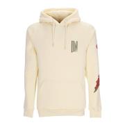 Dolly Noire Drake Beige Hoodie med Känguruficka Beige, Herr