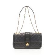 Chanel Vintage Pre-owned Laeder chanel-vskor Blue, Dam