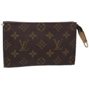 Louis Vuitton Vintage Pre-owned Canvas necessrer Brown, Dam