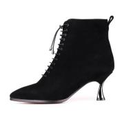 Cesare Gaspari Stiletto Classic Ankelboots - Svart Black, Dam