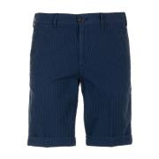 40Weft Chino Bermuda Shorts Blue, Herr