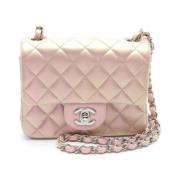 Chanel Vintage Pre-owned Laeder chanel-vskor Pink, Dam