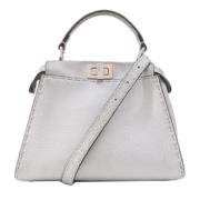 Fendi Vintage Pre-owned Laeder fendi-vskor Gray, Dam