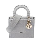 Dior Vintage Pre-owned Canvas dior-vskor Gray, Dam