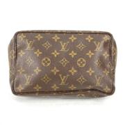 Louis Vuitton Vintage Pre-owned Tyg louis-vuitton-vskor Brown, Dam