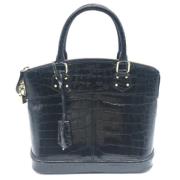 Louis Vuitton Vintage Pre-owned Tyg louis-vuitton-vskor Black, Dam