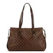 Louis Vuitton Vintage Pre-owned Canvas louis-vuitton-vskor Brown, Dam