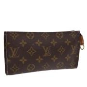 Louis Vuitton Vintage Pre-owned Canvas necessrer Brown, Dam