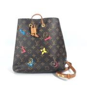 Louis Vuitton Vintage Pre-owned Tyg louis-vuitton-vskor Brown, Dam