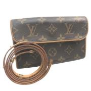 Louis Vuitton Vintage Pre-owned Canvas kuvertvskor Brown, Dam