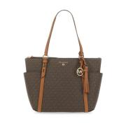 Michael Kors Stilren Nomad Toteväska Brown, Dam