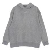 Nike Tröja med huva i fleece, långärmad Gray, Dam