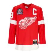 Mitchell & Ness Vintage Detroit Red Wings Hockey Jersey Red, Herr