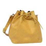 Louis Vuitton Vintage Pre-owned Laeder louis-vuitton-vskor Yellow, Dam