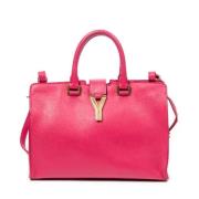 Yves Saint Laurent Vintage Pre-owned Laeder axelremsvskor Pink, Dam