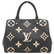 Louis Vuitton Vintage Pre-owned Laeder handvskor Black, Dam