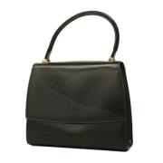 Louis Vuitton Vintage Pre-owned Tyg louis-vuitton-vskor Black, Dam