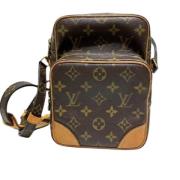 Louis Vuitton Vintage Pre-owned Tyg louis-vuitton-vskor Brown, Dam