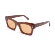 Marni TVD Edku Kobicha Sunglasses Brown, Dam