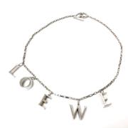 Loewe Pre-owned Pre-owned Silver halsband Gray, Dam