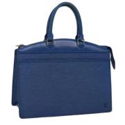 Louis Vuitton Vintage Pre-owned Laeder handvskor Blue, Dam