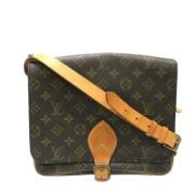 Louis Vuitton Vintage Pre-owned Tyg louis-vuitton-vskor Brown, Dam