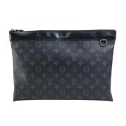 Louis Vuitton Vintage Pre-owned Tyg louis-vuitton-vskor Black, Dam