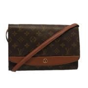 Louis Vuitton Vintage Pre-owned Canvas louis-vuitton-vskor Brown, Dam