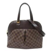 Louis Vuitton Vintage Pre-owned Canvas louis-vuitton-vskor Brown, Dam