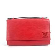 Louis Vuitton Vintage Pre-owned Laeder louis-vuitton-vskor Red, Dam