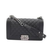 Chanel Vintage Pre-owned Laeder chanel-vskor Black, Dam