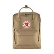 Fjällräven Klassisk Ryggsäck med Reflekterande Logotyp Brown, Unisex