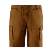 BomBoogie Sköna Cargo Bermuda Shorts Brown, Herr