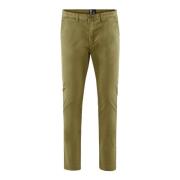 BomBoogie Slim Fit Gabardine Chino Byxor Green, Herr