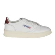 Autry Low Leat Medalist Sneakers White, Dam