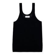 Laneus svart nät tanktopp Black, Dam