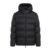 Moncler Svart Masac Dunjacka för Män Black, Herr