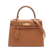 Hermès Vintage Pre-owned Laeder handvskor Brown, Dam