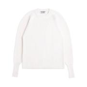 Stutterheim Merinoull Crew-neck Sweater White, Dam