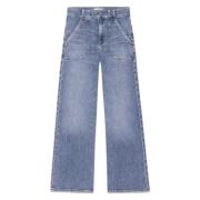 Frame Modern Snickare Jeans Blue, Dam